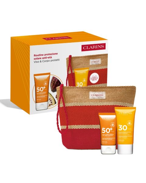 Routine Protezione Solare Anti-Età Viso