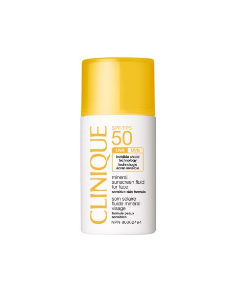 SPF 50 Mineral Sunscreen Fluid for Face