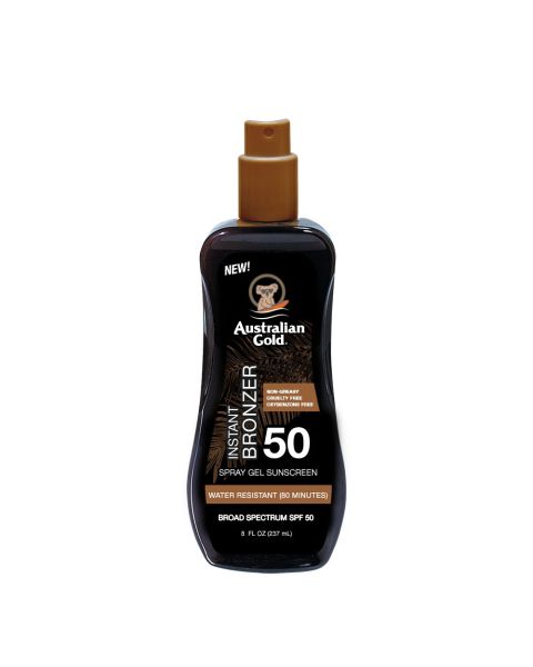 Spray Gel con Bronzer - SPF 50